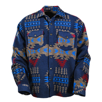 Outback Trading Mens Elliot Shirt Jacket (42726) Navy [SD]