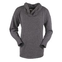 Outback Trading Womens Cassidy Sweater (40211) Charcoal