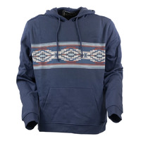 Outback Trading Mens Casey Hoodie (40133) Blue