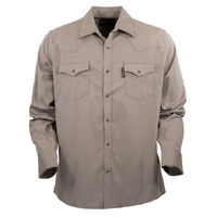 Outback Trading Mens Everett Shirt (42731) Grey