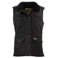 Outback Trading Womens Tess Vest (29840) Black