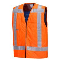 Portwest Mens Hi-Vis Cooling Vest (CV23) Orange  [GD]