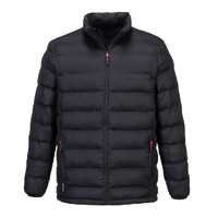 Portwest Mens Ultrasonic Tunnel Jacket (S546BKR) Black [SD]