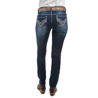Pure Western Womens Harlee Skinny Leg Jeans (PCP2201018) Indigo