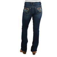 Pure Western Womens Lucinda Jeans Straight Leg - 32 Leg (PCP2208421) Midnight  [AD]