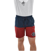 Pure Western Mens Wright Shorts (P1S1302469) Navy/Red