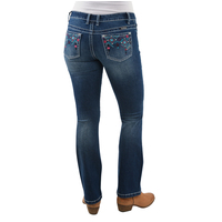 Pure Western Womens Alana Bootcut Jeans - 32 Leg (PCP2211502) Dusk