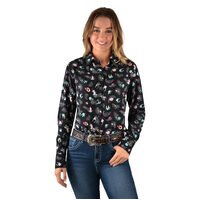 Pure Western Womens Ellie Print L/S Shirt (P2W2126550) Multi