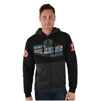 Pure Western Mens Lynch Zip Up Hoodie (P2W1710521) Charcoal Marle [SD]