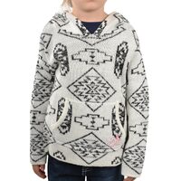 Pure Western Girls Kim Knitted Pullover (P2W5532560) Cream/Charcoal