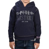Pure Western Girls Ginger Pullover Hoodie (P2W5524560) Navy