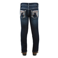 Pure Western Girls Anjelica Slim Jeans (PCP5200576) Indigo