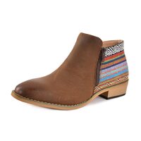 Pure Western Womens Hattie Boots (P2W28382) Dark Brown