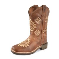 Pure Western Childrens Evie Boots (P2W78076C) Oil Distressed Brown