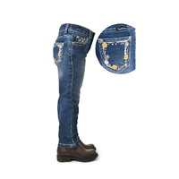 Pure Western Girls Clementine Slim Leg Jeans (PCP5200657) Dusk