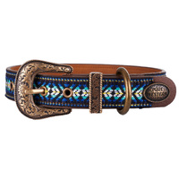Pure Western Chester Dog Collar (P3S2991CLR) Blue