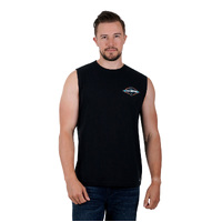 Pure Western Mens Damian Muscle Tank (P3S1510769) Black