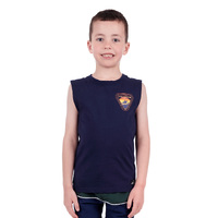 Pure Western Boys Cleveland Muscle Tank (P3S3510768) Navy