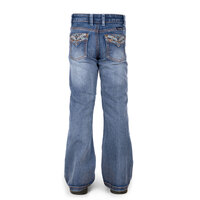 Pure Western Girls Nina Bootcut Jeans (PCP5213607) Moonshine