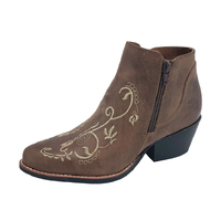 Pure Western Womens Odessa Western Boots (P4W28453) Aged Bark