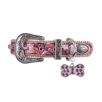 Pure Western Dogs Baxter Dogs Collar (P4W2922CLR) Pink