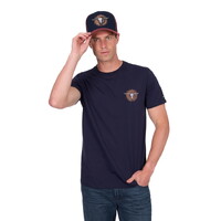 Pure Western Mens Samuel S/S Tee (P5S1503085) Navy