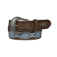 Pure Western Mens Warren Belt (P5S1956BLT) Tan/Multi