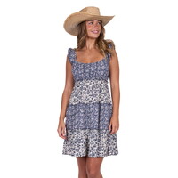 Pure Western Womens Maisy Sleeveless Dress (P5S2405110) Navy