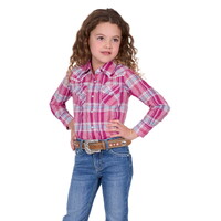Pure Western Girls Leni L/S Shirt (P5S5127127) Pink