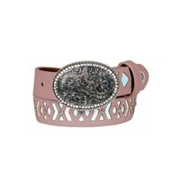 Pure Western Childrens Candy Belt (P5S5928BLT) Pink
