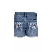 Pure Western Girls Bailey Denim Shorts (PCP5305149) Retro Blue