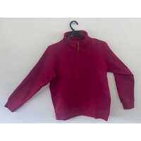 Ritemate Womens Pilbara Classic Zipper Fleece Pullover (RMPC051) Fuschia [SD]