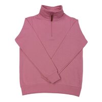 Ritemate Womens Pilbara Classic Zipper Closed Front Fleece Pullover (RMPC051) Blush