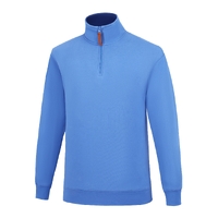 Ritemate Womens Pilbara Classic Zipper Fleece Pullover (RMPC051) Cornflower Blue