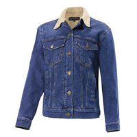 Ritemate Womens Pilbara Sherpa Lined Jacket (RMPC101) Dark Indigo