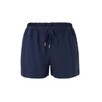 Ritemate Womens Pilbara Olivia Linen Shorts (RMPC079) Navy