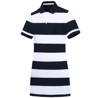 Ritemate Womens Pilbara Madeline Classic Polo Dress (RMPC130) French Navy/White