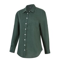 Ritemate Womens Pilbara Florence Classic L/S Linen Shirt (RMPC005) Alpine