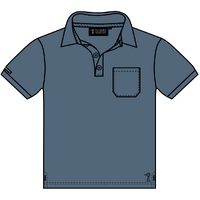 Ritemate Mens Pilbara Classic Cotton Polo (RMPC156) Bluesteel