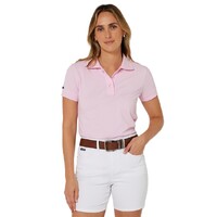 Ritemate Womens Pilbara Classic Cotton Polo (RMPC020) Pink