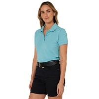 Ritemate Womens Pilbara Classic Cotton Polo (RMPC020) True Blue