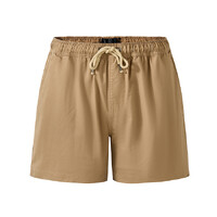 Ritemate Mens Pilbara Cotton Stretch Walk Shorts (RMPC121) Caramel