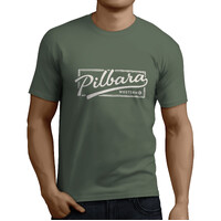 Ritemate Mens Pilbara Game Day S/S Tee (RMTC008) Light Olive