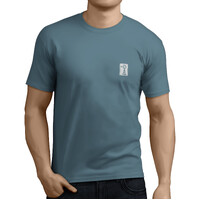 Ritemate Mens Pilbara Rodeo S/S Tee (RMTC009) Slate