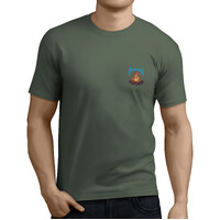 Ritemate Mens Pilbara Campfire S/S Tee (RMTC010) Light Olive