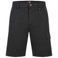 Ritemate Unisex RMX Fleixible Fit Mid Leg Tactical Shorts (RMX011S) Black