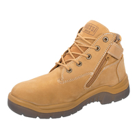 Rossi Mens Peak Safety Boots (789) Wheat Nubuck [SD]