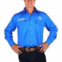 Ringers Western Mens Hawkeye Full Button Embroidered Work Shirt (118110002)