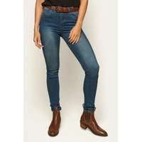Ringers Western Womens Sammy High Rise Skinny Jeans  (220208102) Vintage Blue Wash