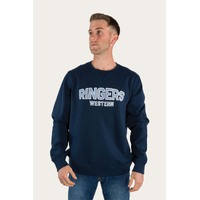 Ringers Western Mens Canberra Crew Neck Heavyweight Sweater (120002RW) Ink